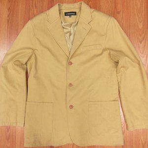 40 R- J.PETERMAN 100% COTTON SPORT COAT/ CASUAL